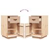 vidaXL Armoire de bureau 40x50x75 cm Bois massif de pin
