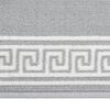 vidaXL Tapis BCF Gris avec motif 80x500 cm