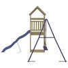 vidaXL Aire de jeux d'ext&eacute;rieur bois de pin impr&eacute;gn&eacute;