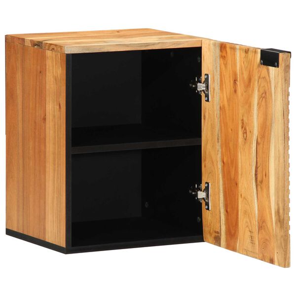 vidaXL Meuble de Lavabo de Salle de Bain Bois d'Acacia Massif