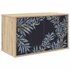 vidaXL Meuble TV mural DOKKUM 69 x 33 x 40 cm Ch&ecirc;ne Sonoma