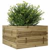 vidaXL Jardini&egrave;re 80x80x46 cm bois de pin impr&eacute;gn&eacute;