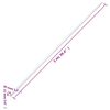 vidaXL Goulotte de c&acirc;ble 30x15 mm 10 m PVC