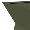 vidaXL Jardini&egrave;re &agrave; pilier Olive 35 x 35 x 73 cm