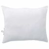 vidaXL Oreiller avec oreiller Blanc Coton et polyester