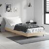 vidaXL Cadre de lit sans matelas chêne sonoma 75x190 cm
