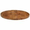 vidaXL Dessus de table &Oslash; 60x2,5 cm rond bois de manguier massif