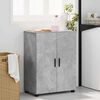 vidaXL Cabinet de salle de bain avec porte Gris b&eacute;ton 60 x 35 x 80 cm