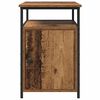 vidaXL Cabinet de chevet Vieux bois Bois d'ing&eacute;nierie