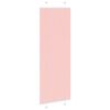 vidaXL Store pliss&eacute; rose 80x200 cm largeur du tissu 79,4 cm polyester