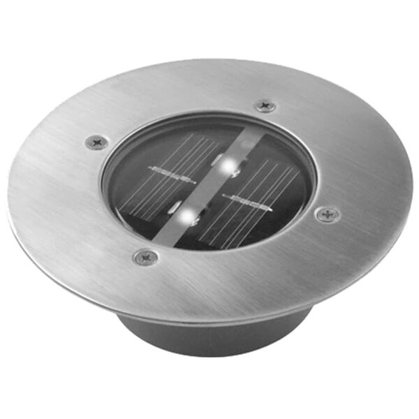Ranex Lampe solaire Ronde 0,12 W Argenté 5000.197