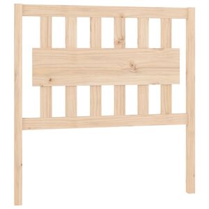 vidaXL T&ecirc;te de lit 95,5x4x100 cm Bois massif de pin