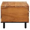 vidaXL Table basse 80x50x40 cm bois massif d'acacia