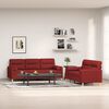 vidaXL Ensemble de canap&eacute;s 2 pcs coussins d&eacute;coratifs et coussins