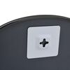 vidaXL Miroir mural Noir 50x35 cm
