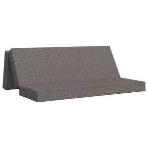 vidaXL Canap&eacute;-lit pliable 200 x 67 x 45 cm Gris clair