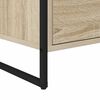 vidaXL Meuble d'appoint Sonoma 96,5 x 30 x 75 cm Bois d'ing&eacute;nierie