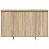 vidaXL Buffet Ch&ecirc;ne sonoma 120 x 41 x 75 cm Bois d'ing&eacute;nierie