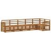vidaXL Ensemble de canap&eacute;s d'ext&eacute;rieur 5 pc Naturel