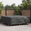 vidaXL Housse pour meubles Uni Noir 235 x 235 x 70 cm 420D