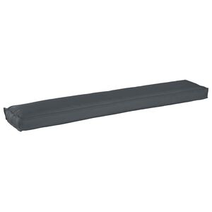vidaXL Coussin de palette Anthracite 200 x 40 x 8 cm Tissu Oxford