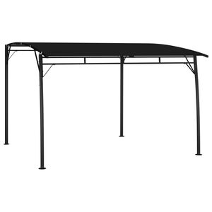 vidaXL Auvent pare-soleil de jardin 3x3x2,55 m Anthracite