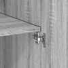 vidaXL Armoire de rangement sonoma gris 80x42,5x225 cm