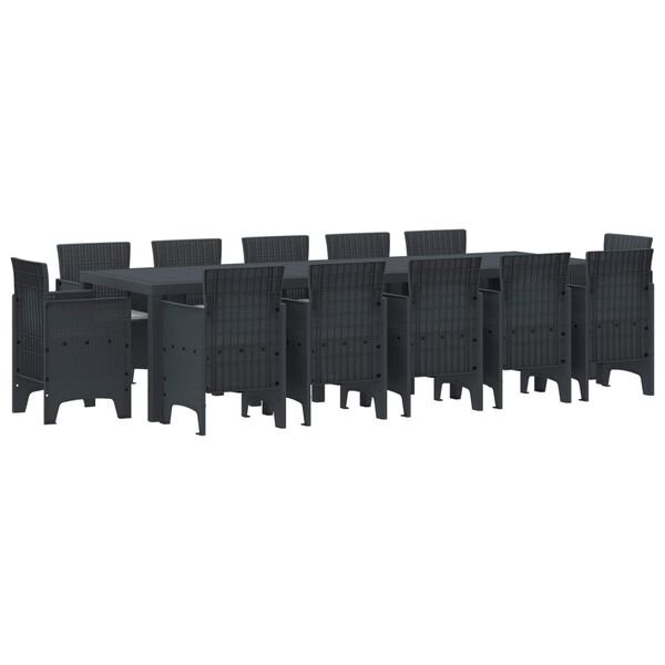 vidaXL Ensemble de salle &agrave; manger pour jardin 13 pcs