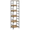 vidaXL &Eacute;tag&egrave;re 5 niveaux 50 x 33 x 188,5 cm Bois d'ing&eacute;nierie