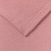 vidaXL Couvertures &agrave; jeter 24 pcs Rose 270 x 240 cm Toison