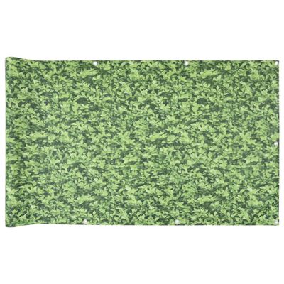 vidaXL Écran d'intimité de jardin aspect de plante vert 300x120 cm PVC