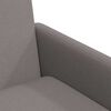 vidaXL Chaises de salle &agrave; manger 2 pcs Taupe 57 x 67 x 95 cm tissu