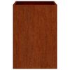 vidaXL Jardini&egrave;re 42x38x75 cm acier corten