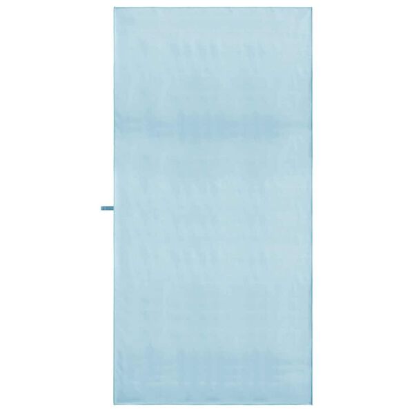 vidaXL Serviettes de sport 2 pcs Bleu 180 x 90 cm