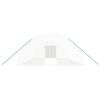 vidaXL Serre avec cadre en acier blanc 48 m&sup2; 8x6x2,85 m