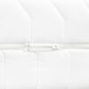 vidaXL Matelas 100 x 200 cm 7 zones Ressort ensach&eacute; 20 cm H2