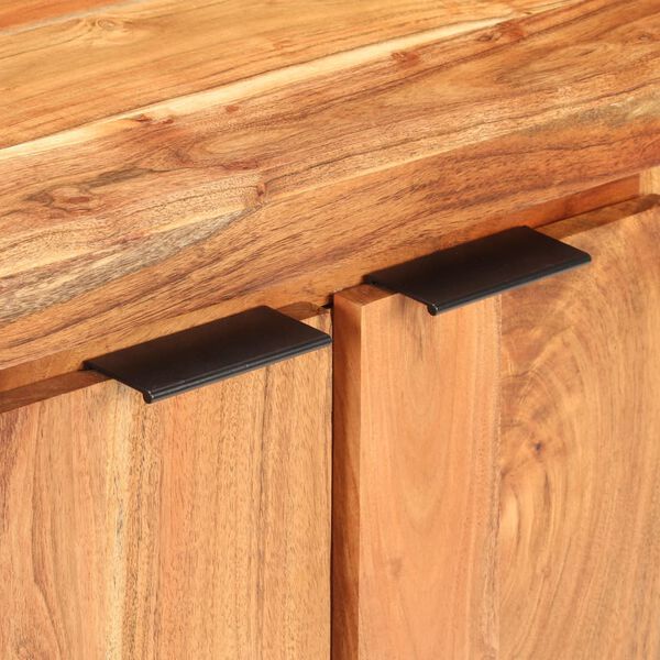 vidaXL Buffet avec 3 tiroirs et 4 portes Bois d'acacia solide