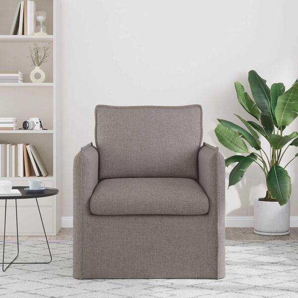 vidaXL Canap&eacute; 60cm Taupe M&eacute;tал