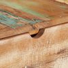 vidaXL Coiffeuse avec miroir 112x45x76 cm Bois massif de r&eacute;cup&eacute;ration