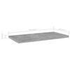 vidaXL Panneaux de biblioth&egrave;que 8 pcs Gris b&eacute;ton 40x20x1,5cm Agglom&eacute;r&eacute;