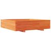 vidaXL Jardini&egrave;re cire marron 100x100x26,5 cm bois de pin massif