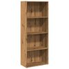 vidaXL Biblioth&egrave;que ch&ecirc;ne artisanal 60x30x152 cm bois d'ing&eacute;nierie