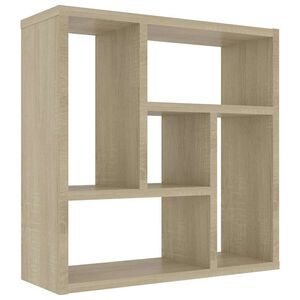 vidaXL &Eacute;tag&egrave;re murale Ch&ecirc;ne sonoma 45x16x45 cm Bois d&rsquo;ing&eacute;nierie