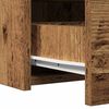 vidaXL Table de Toilette Marron 83 x 40 x 70 cm Bois d'ing&eacute;nierie