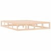 vidaXL Cadre de lit sans matelas 135x190 cm bois massif