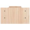 vidaXL Support pour moniteur 100x27x15 cm Bois de pin solide