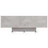 vidaXL Table basse Gris béton 85x55x31 cm Bois d'ingénierie