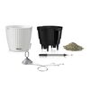 LECHUZA Jardini&egrave;re suspendue NIDO Cottage 28 ALL-IN-ONE Blanc
