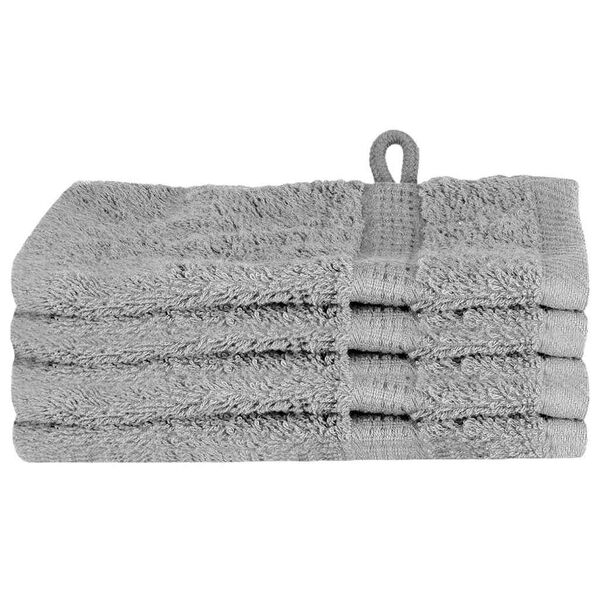 vidaXL Serviette Invit&eacute; SOLUND Gris 550 gsm