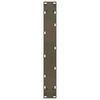 vidaXL Pieds de table de bar en forme de U, 2 pi&egrave;ces, acier naturel, 60 x (100-101) cm